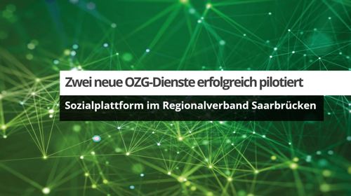 OZG-Sozialplattform: Zwei neue Online-Dienste erfolgreich pilotiert